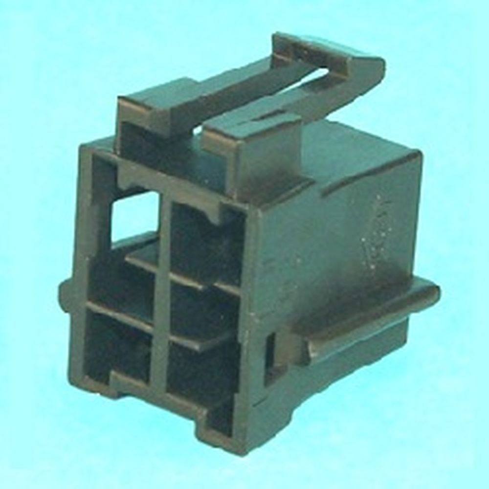 6 Way F MetriPack (M/P) 280 Unsealed Connector Black