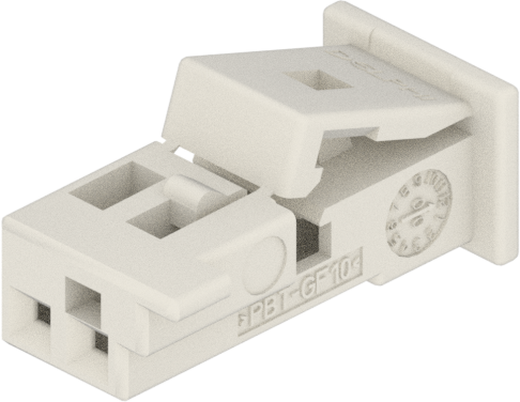 2 Way F MTS 0.64 Unsealed Connector Natural