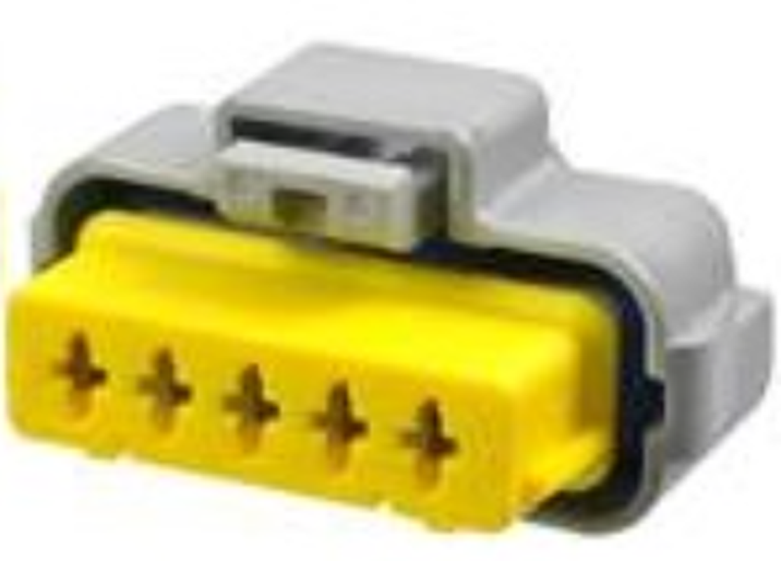 5 Way F SICMA-3 2.8 Sealed Connector Yellow