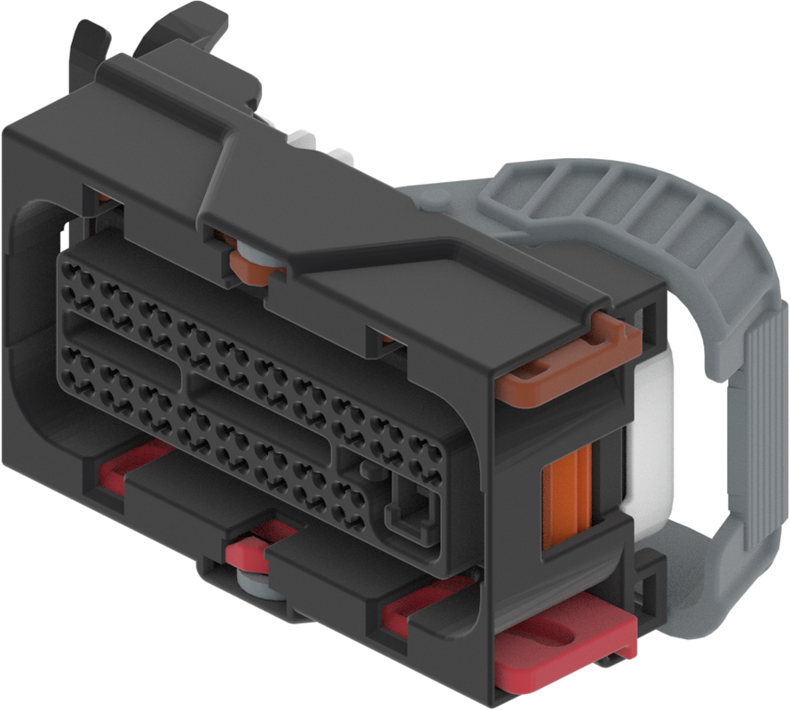 73 Way Female MIXED Sealed Connector Black