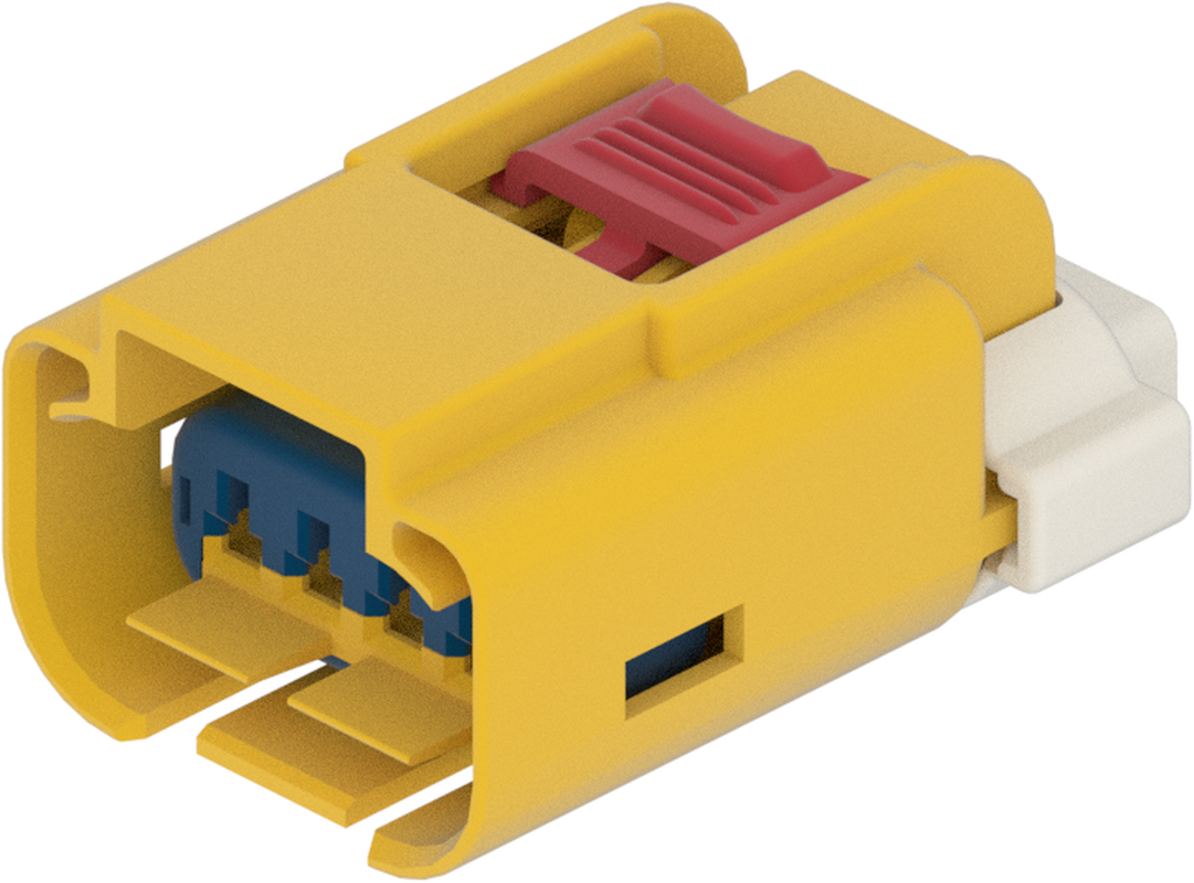 4 Way Female 1.5 APEX Sealed Connector Yellow
