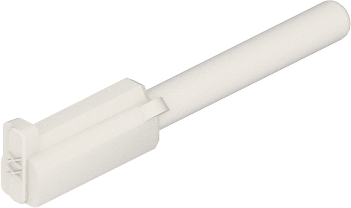 SEAL CBL 1W HOLE PLUG WHT