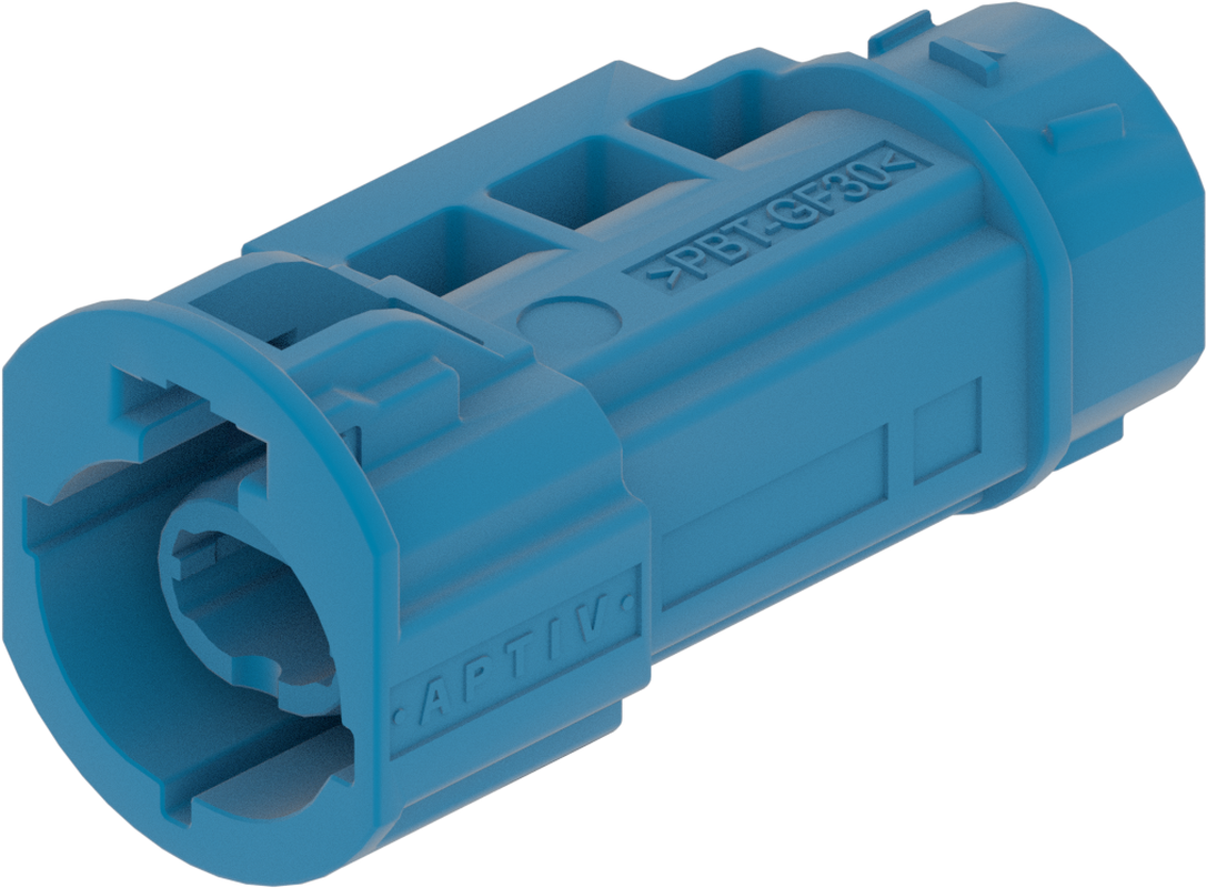 1 Port 1 Row Male H-MTD Blue Code C