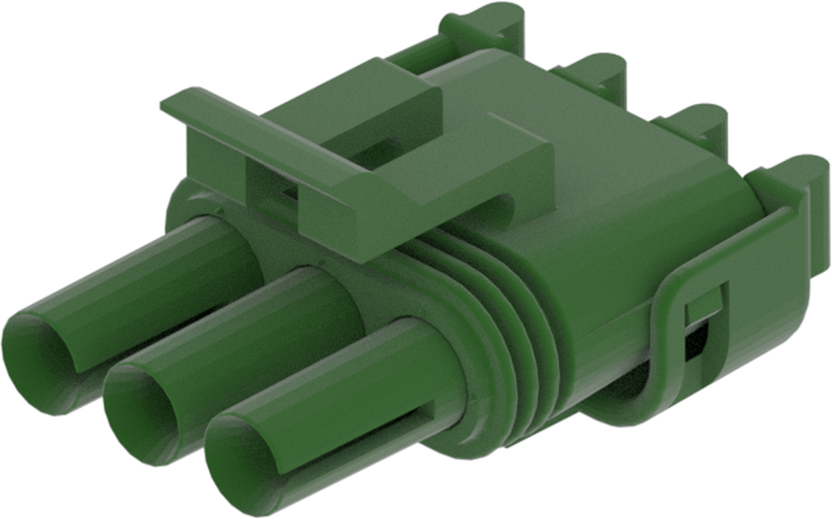 3 Way Female W/P TWR Sealed Connector Green