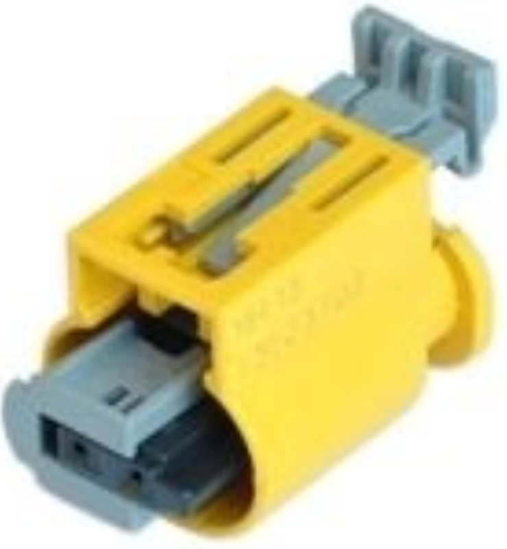 2 Way F MTS 0.63 Sealed Connector Black