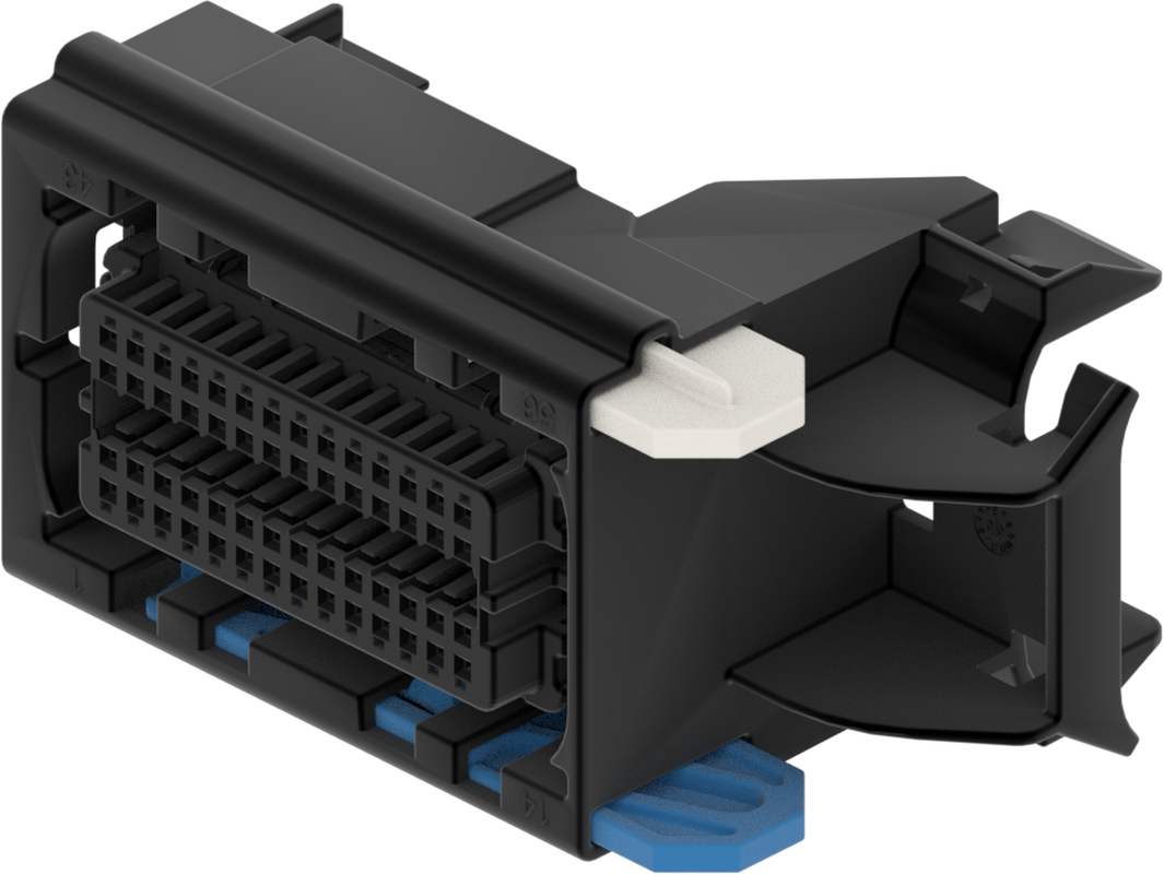 56 Way Female MTS-B 0.64 Sealed Connector Black