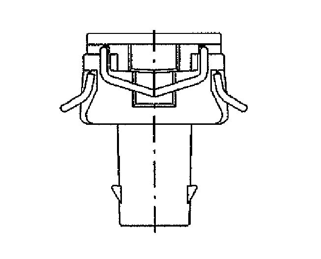 2 Way F APCS (VF) 2.8 Sealed Connector Black