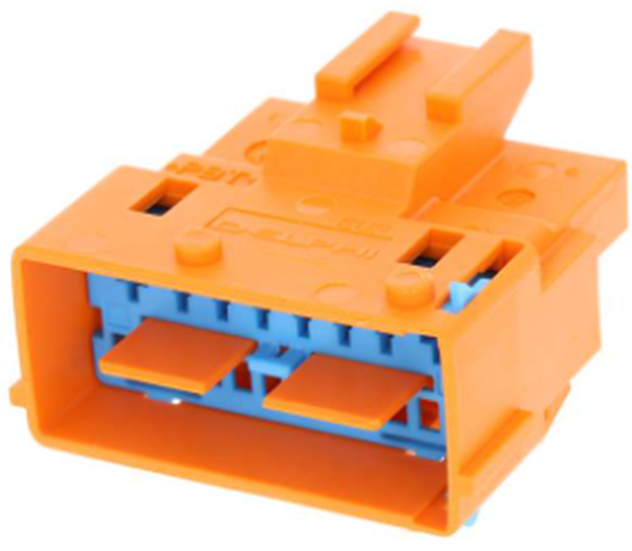 20 Way M MQS 0.64 SICMA-3 1.5 2.8 Unsealed Connector Yellow