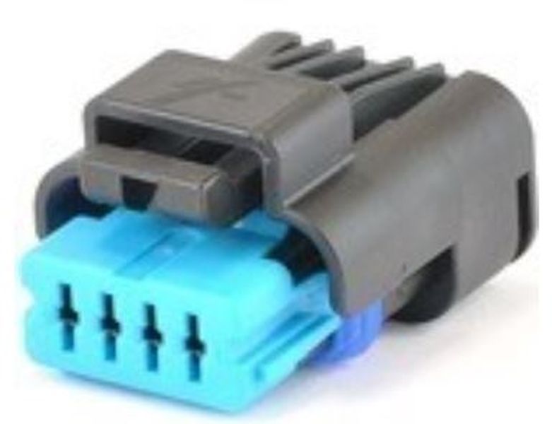 4 Way F 1.5 SICMA Mini Sealed Connector Blue