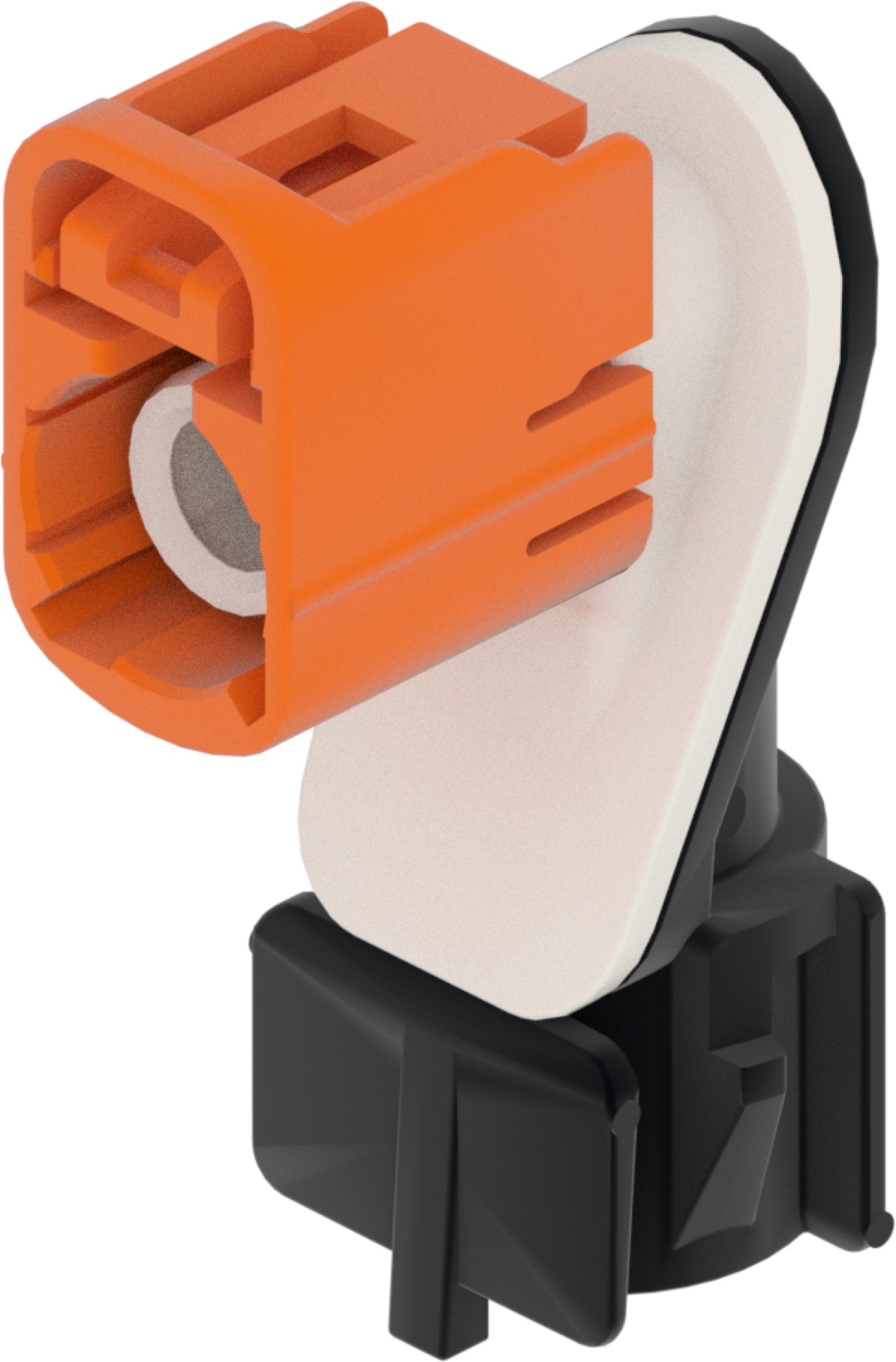 1 Port 1 Row Male Fakra Orange Light Code M