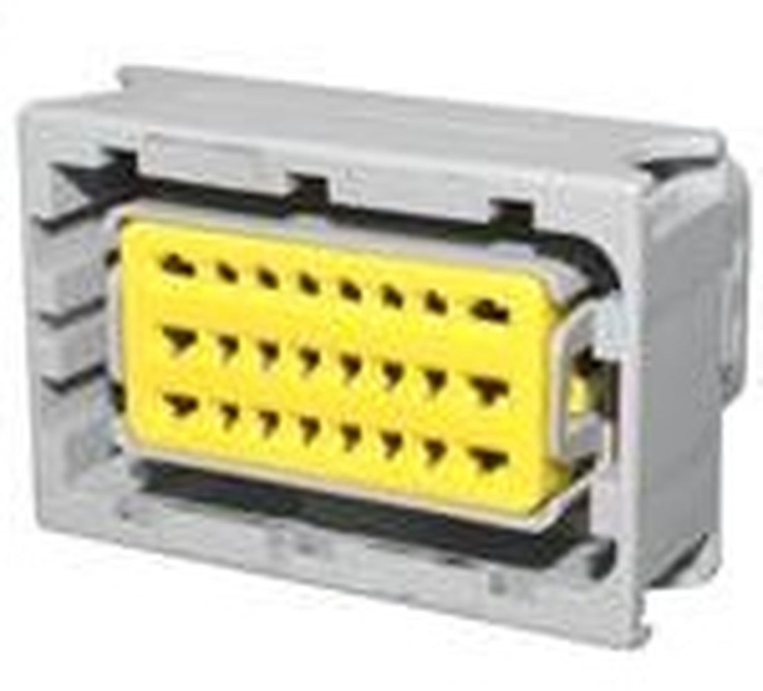 24 Way F Hybrid 1.5 2.8 SICMA Sealed Connector Full Interconnect Connector Gray