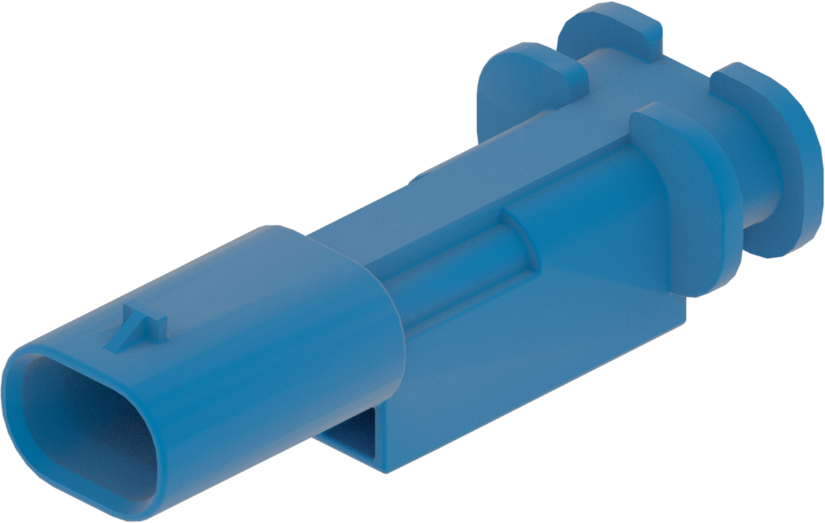 2 Way M CTS 1.2 Sealed Connector Royal Blue