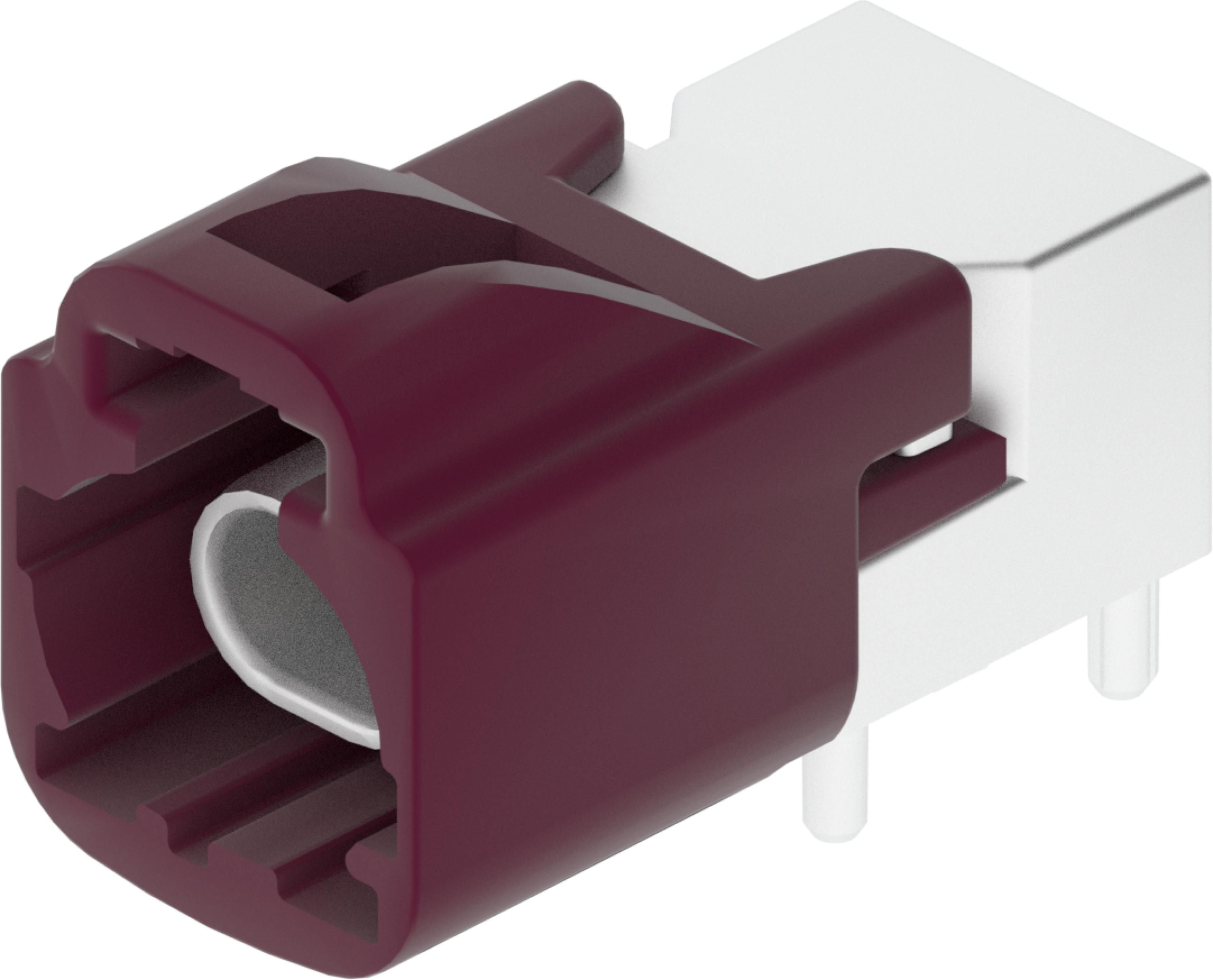 1 Port 1 Row Male H-MTD Violet Code D