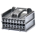16 Way F GT 150 FBT Unsealed Connector Black