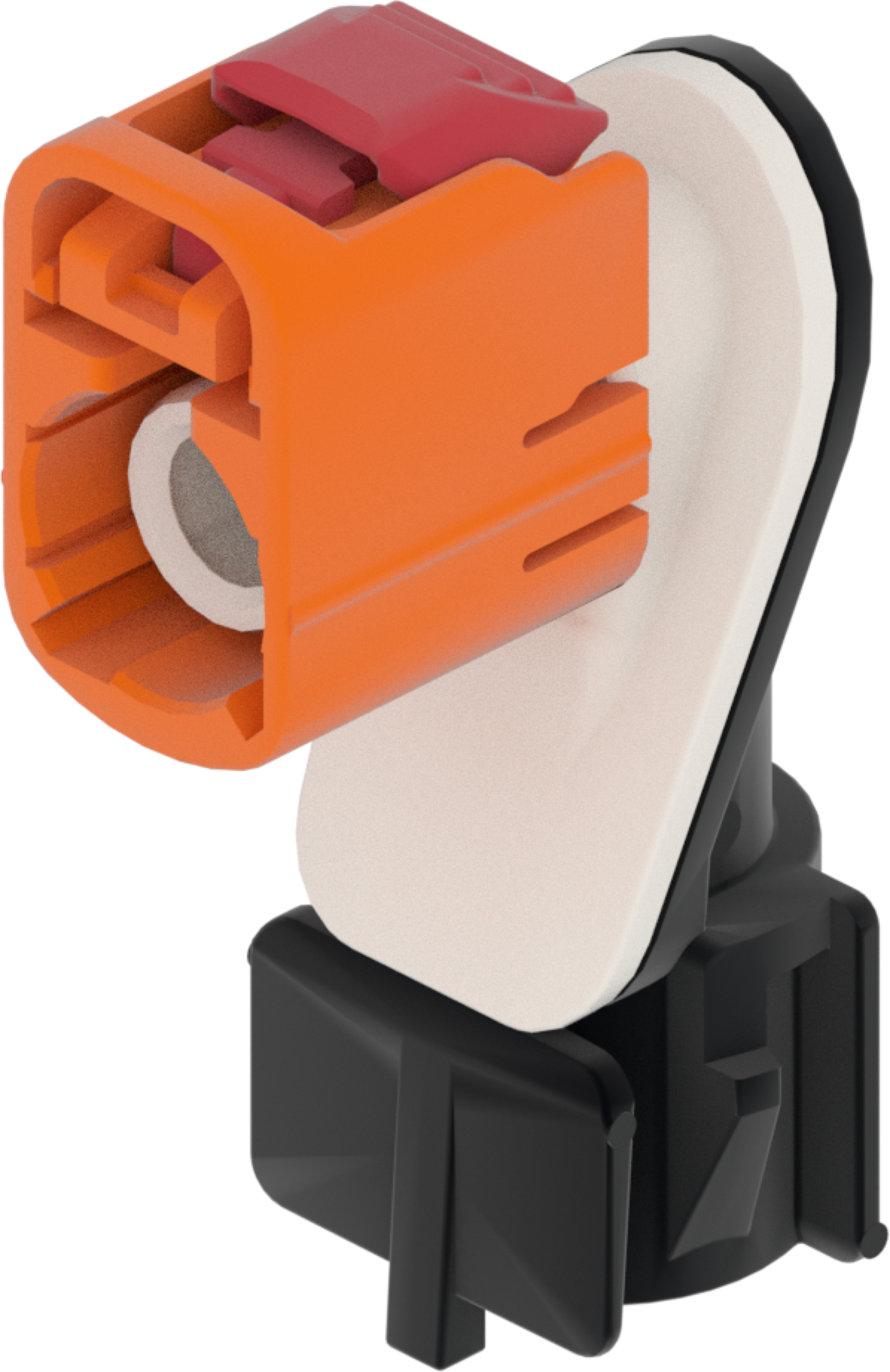 1 Port 1 Row Male Fakra Orange Light Code M