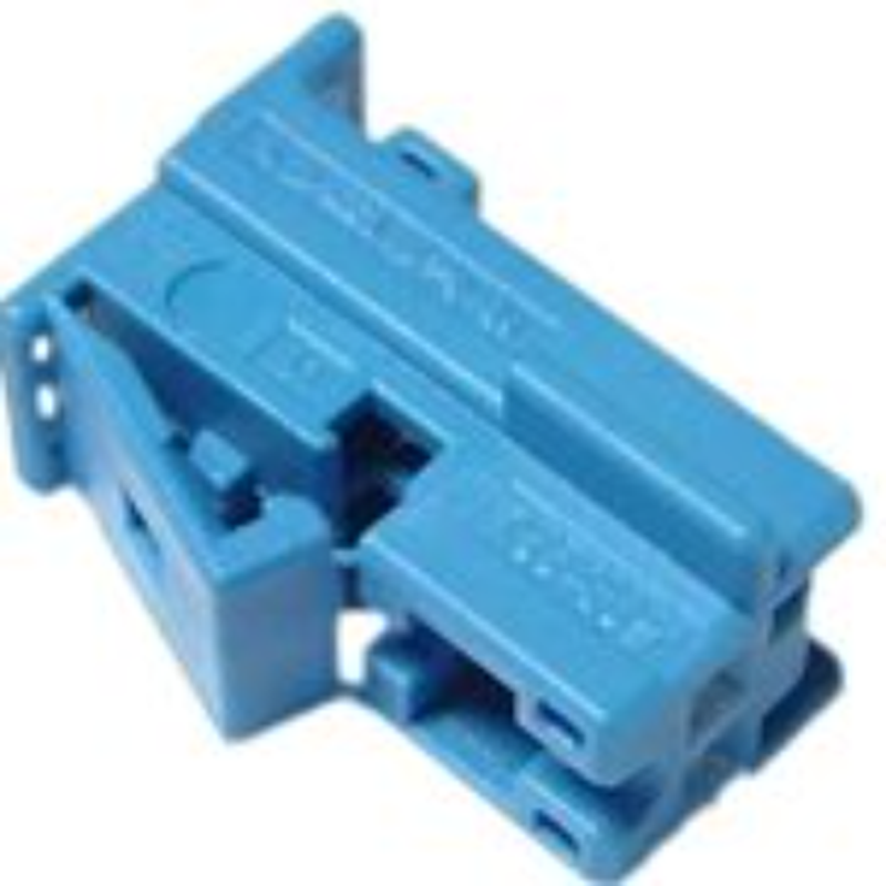 2 Way F MTS 0.64 Unsealed Connector Blue