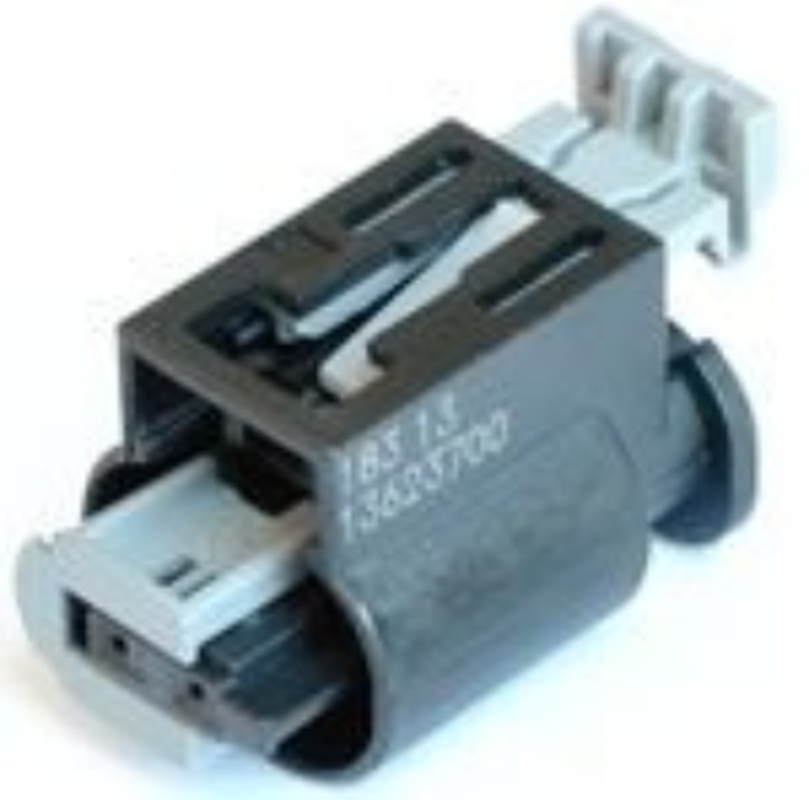 2 Way F MTS 0.63 Sealed Connector Black