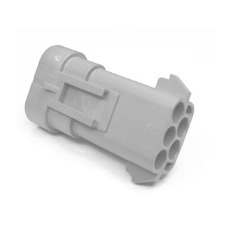 4 Way M MetriPack (M/P) 150 Sealed Connector Gray-Dark