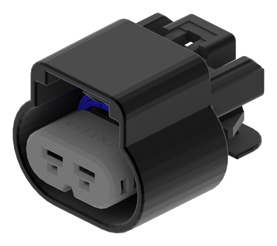 2 Way F GT 280 Sealed Connector Black