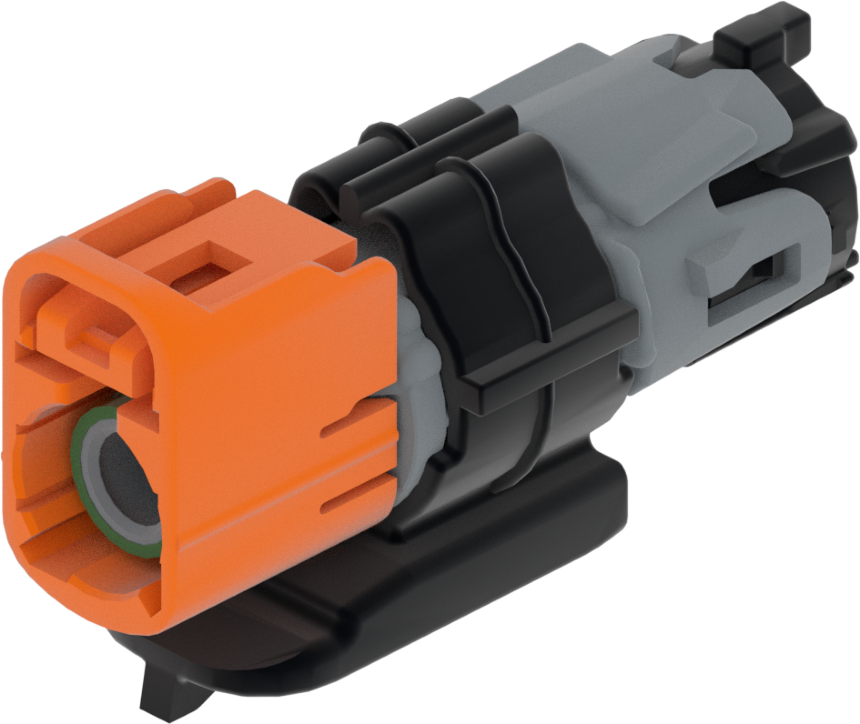 1 Port 1 Row Female Fakra Orange Light Code M