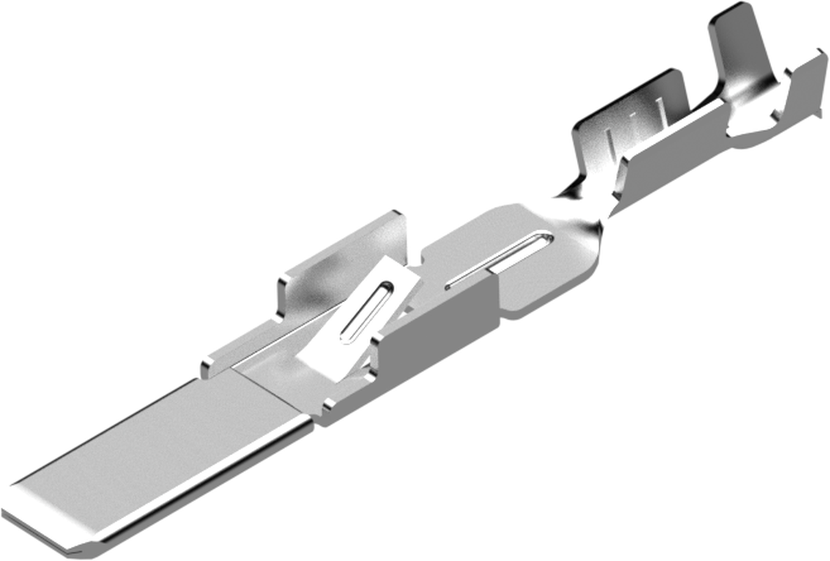 2.5 Male GT SN Flex Arm Unsealed Terminal Cross Sec (0.35 - 0.5 mm²)