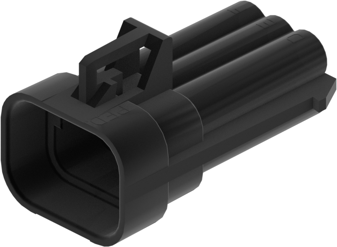 6 Way 1.5 MetriPack (M/P) 150 Sealed Connector Black