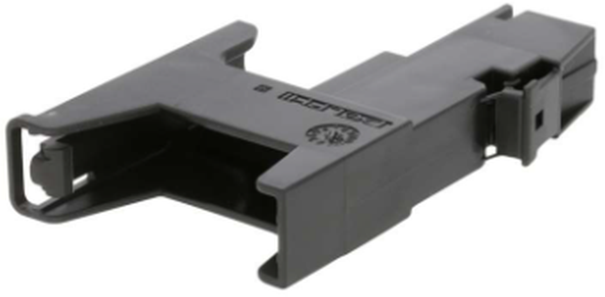 1 Way F LSK 8.0 Unsealed Connector Black