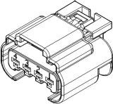 4 Way F GT 280 Sealed Connector Natural