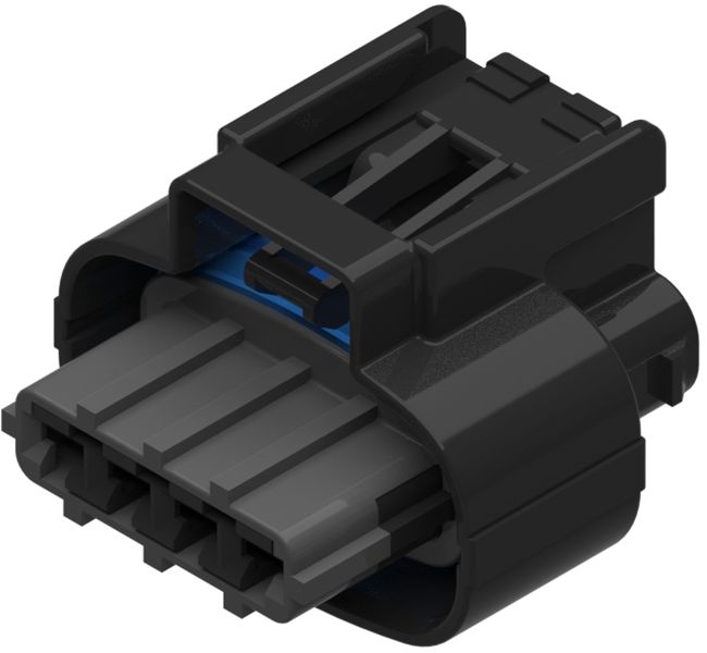 4 Way Female APEX Sensomate 2.8 Connector Black