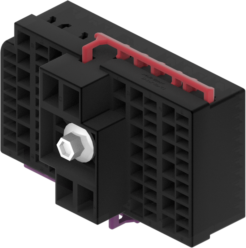 78 Way F GT 1.5 2.8 MetriPack (M/P) 8.0 Unsealed Connector Black