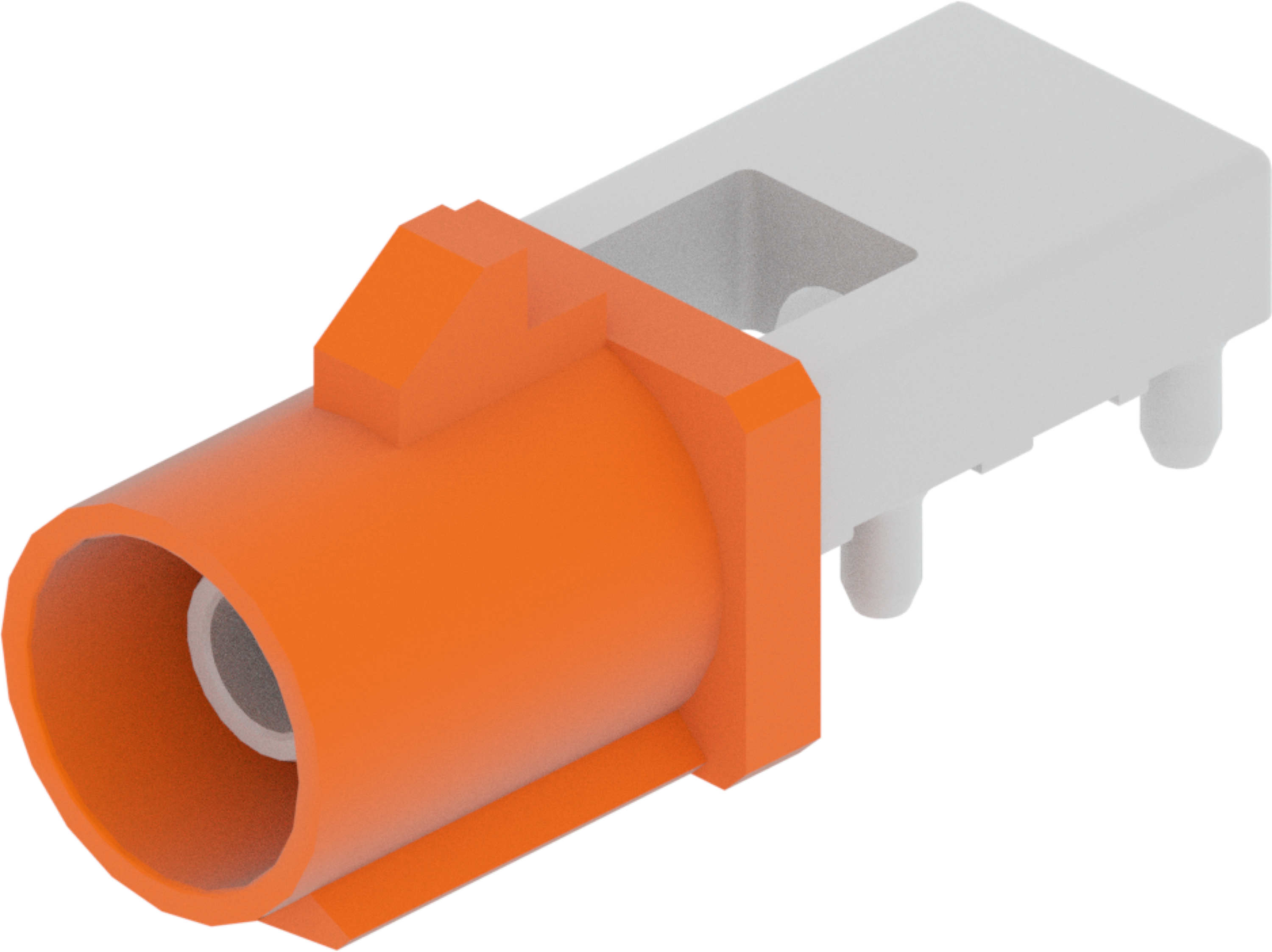 1 Port 1 Row Male Fakra Orange Light Code M