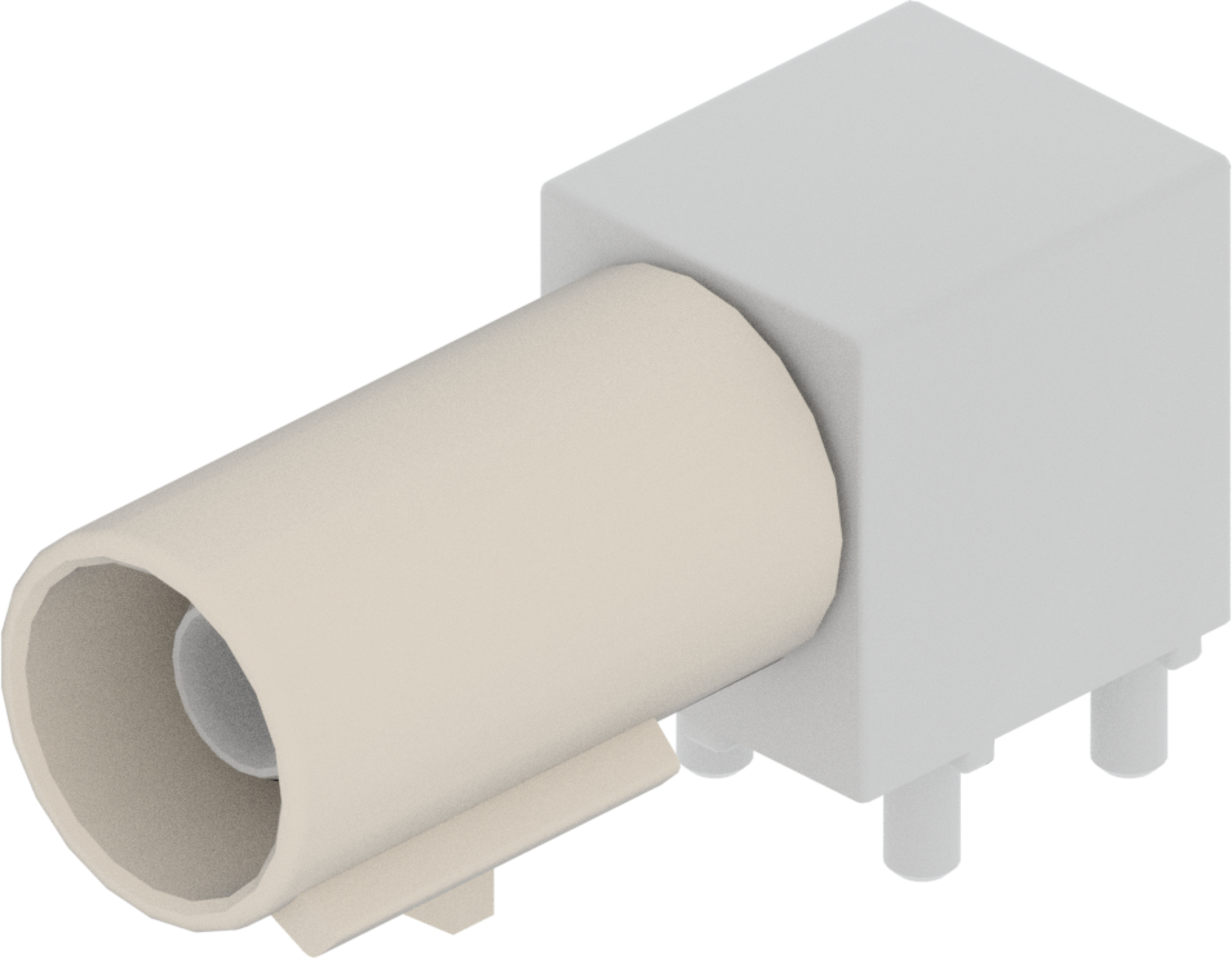 1 Port 1 Row Male Fakra White Code B