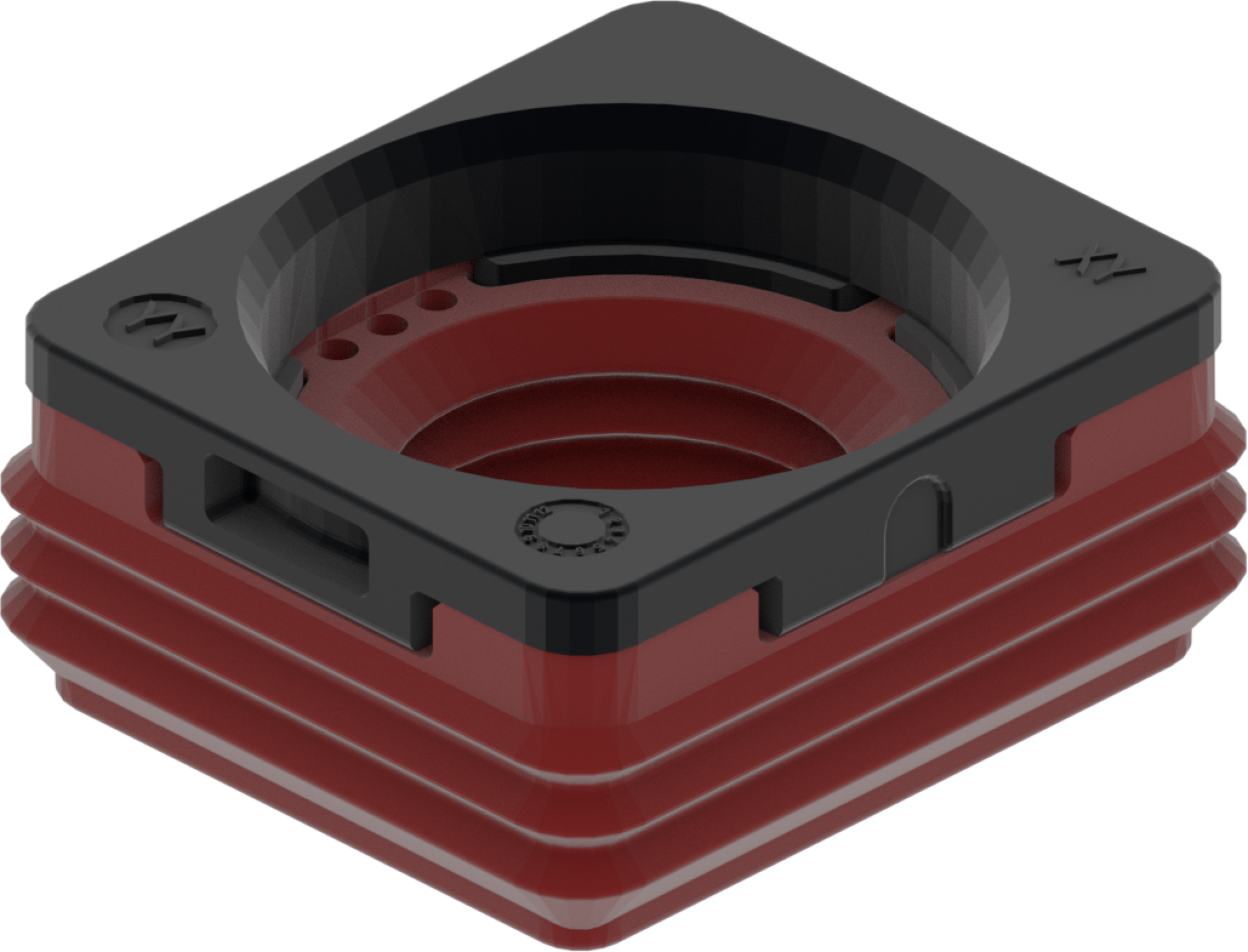 Rear sealing device