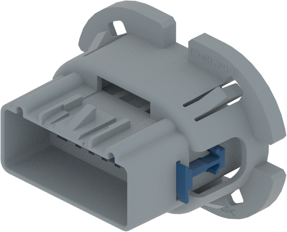 16 Way M GT 1.5 2.8 Unsealed Connector Gray