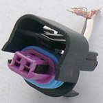 2 Way F GT 150 Sealed Connector Black