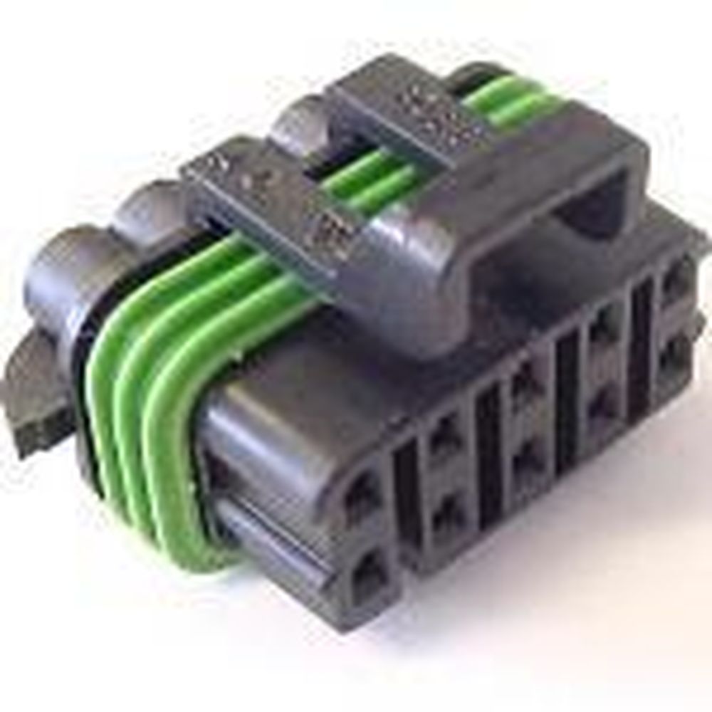 10 Way F MetriPack (M/P) 150 Sealed Connector Black