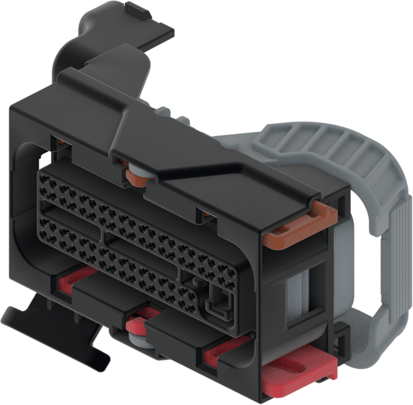 73 Way Female MICRO 64 Sealed Connector Black