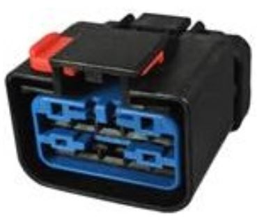 10 Way Female APEX 2.8 Sealed Connector Brown-Light
