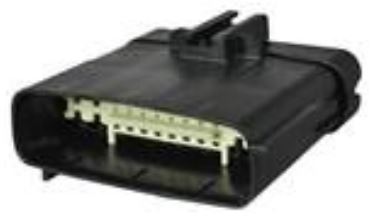 24 Way Male APEX Mixed Connector Black