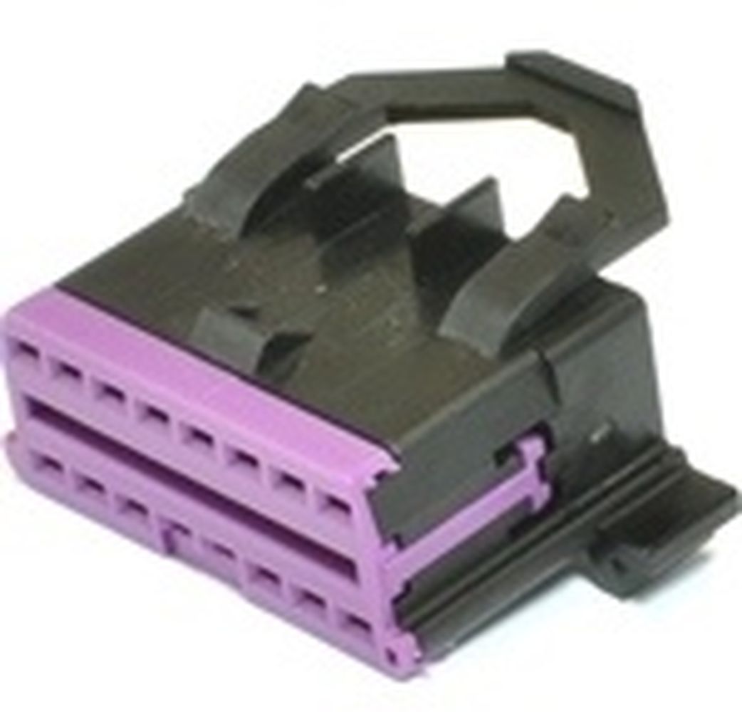 16 Way F GT 150 Sealed Connector Black