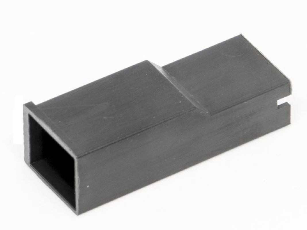 1 Way F FINLOCK 6.3 Unsealed Connector Black