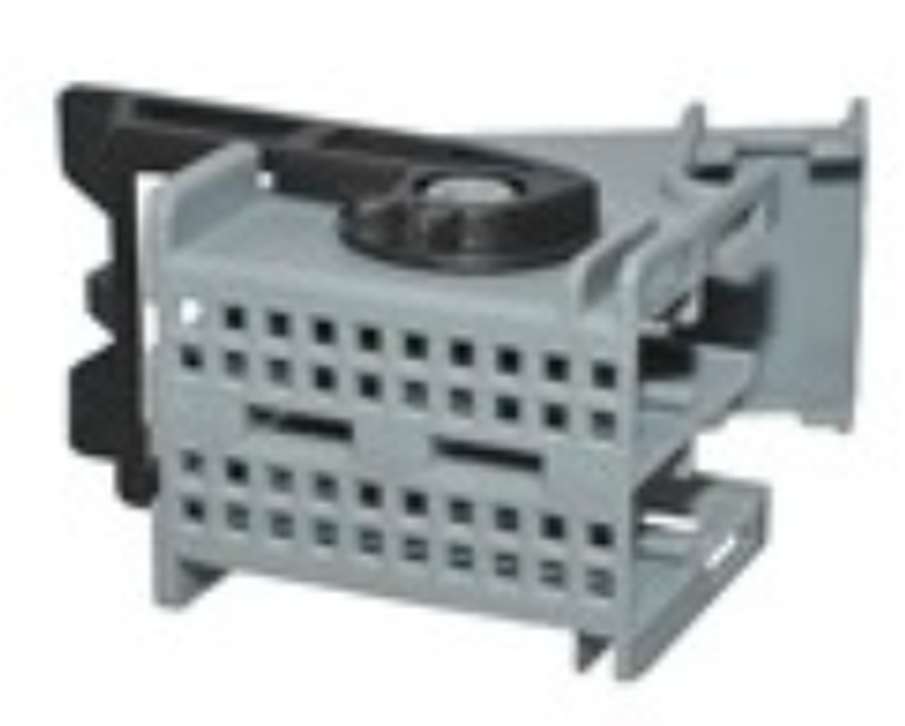 40 Way F DUO-TWIN 0.64 Unsealed Connector Gray
