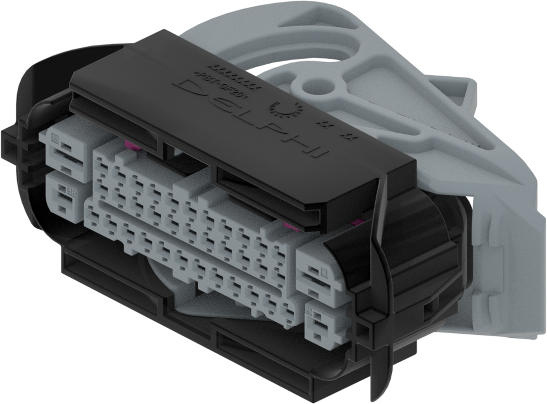 38 Way F 1.5 MCP 2.8 MCP 4.8 MCP Sealed Connector Black