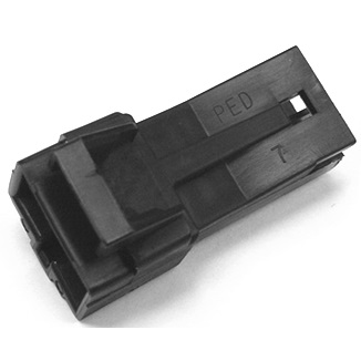 2 Way M MetriPack (M/P) 480 Unsealed Connector Black