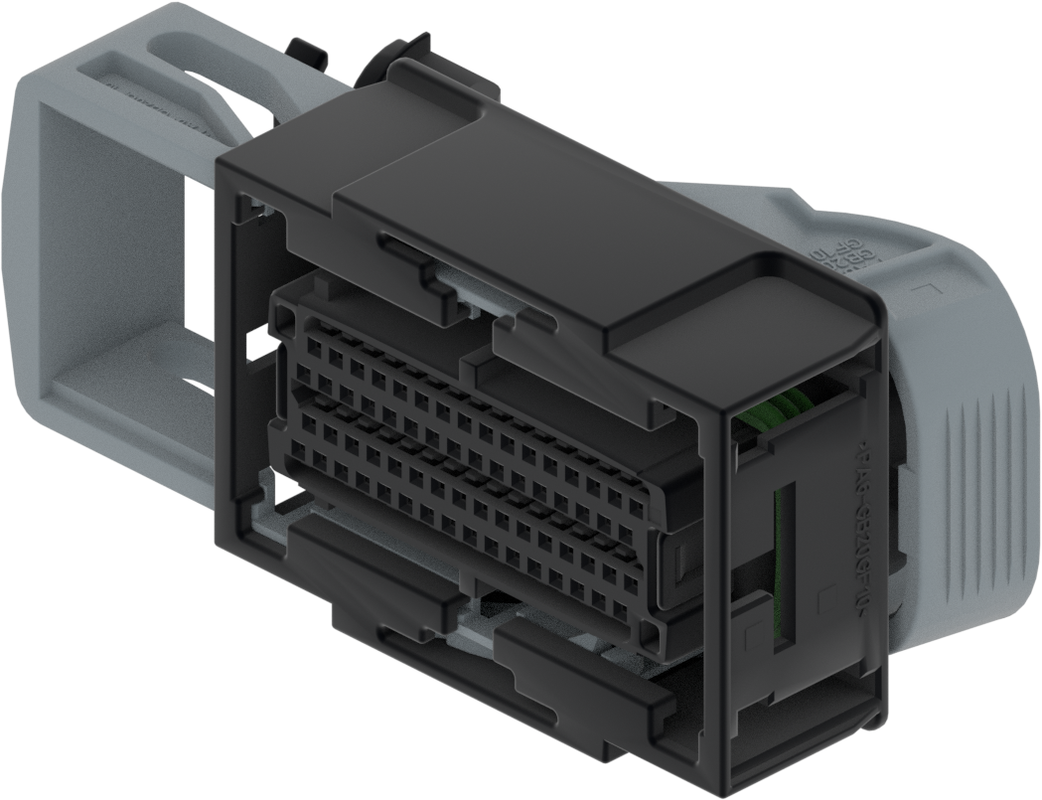 64 Way Female MTS 0.64 Sealed Connector Black