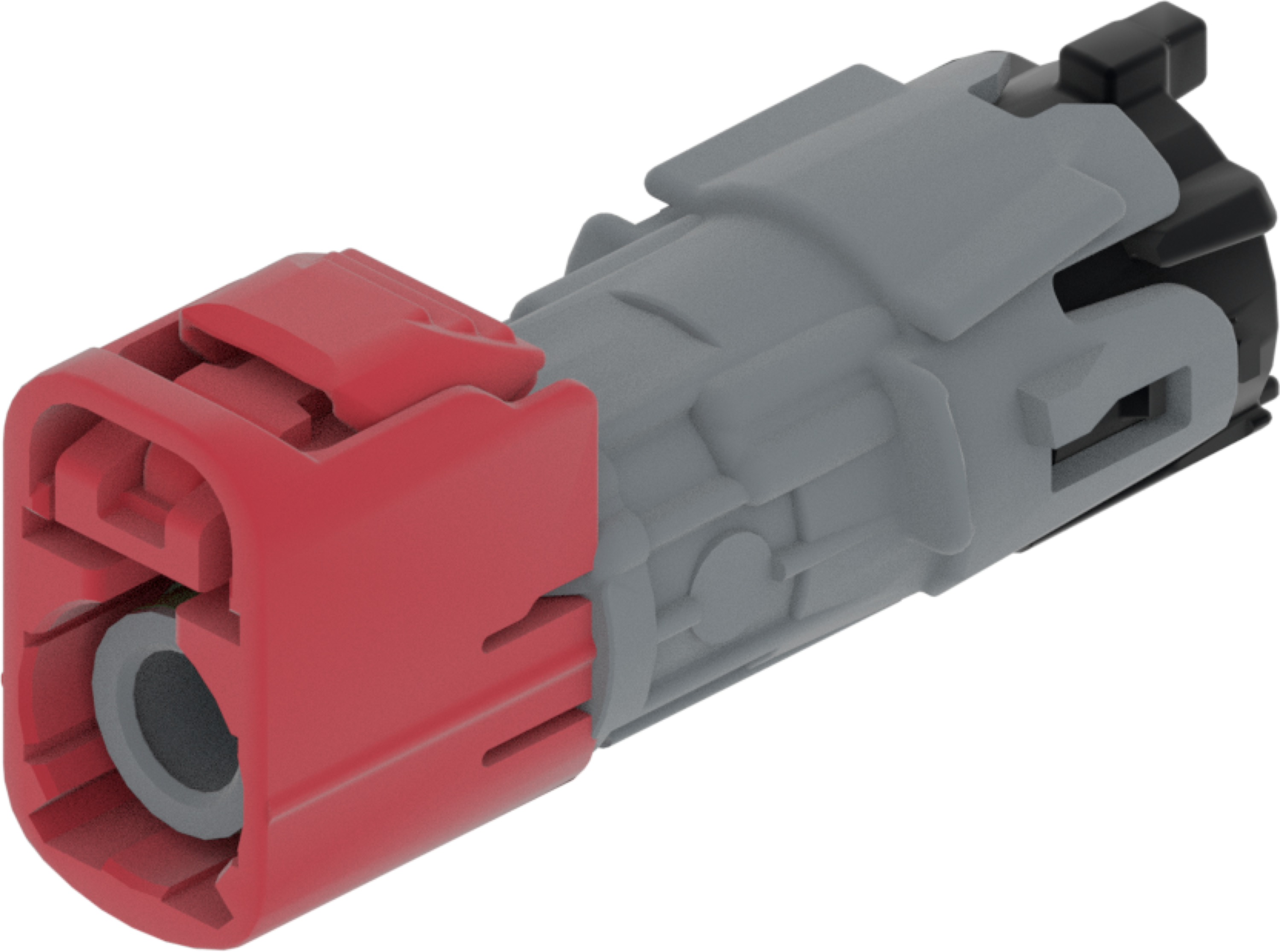 1 Port 1 Row Female Fakra Red Light Code L