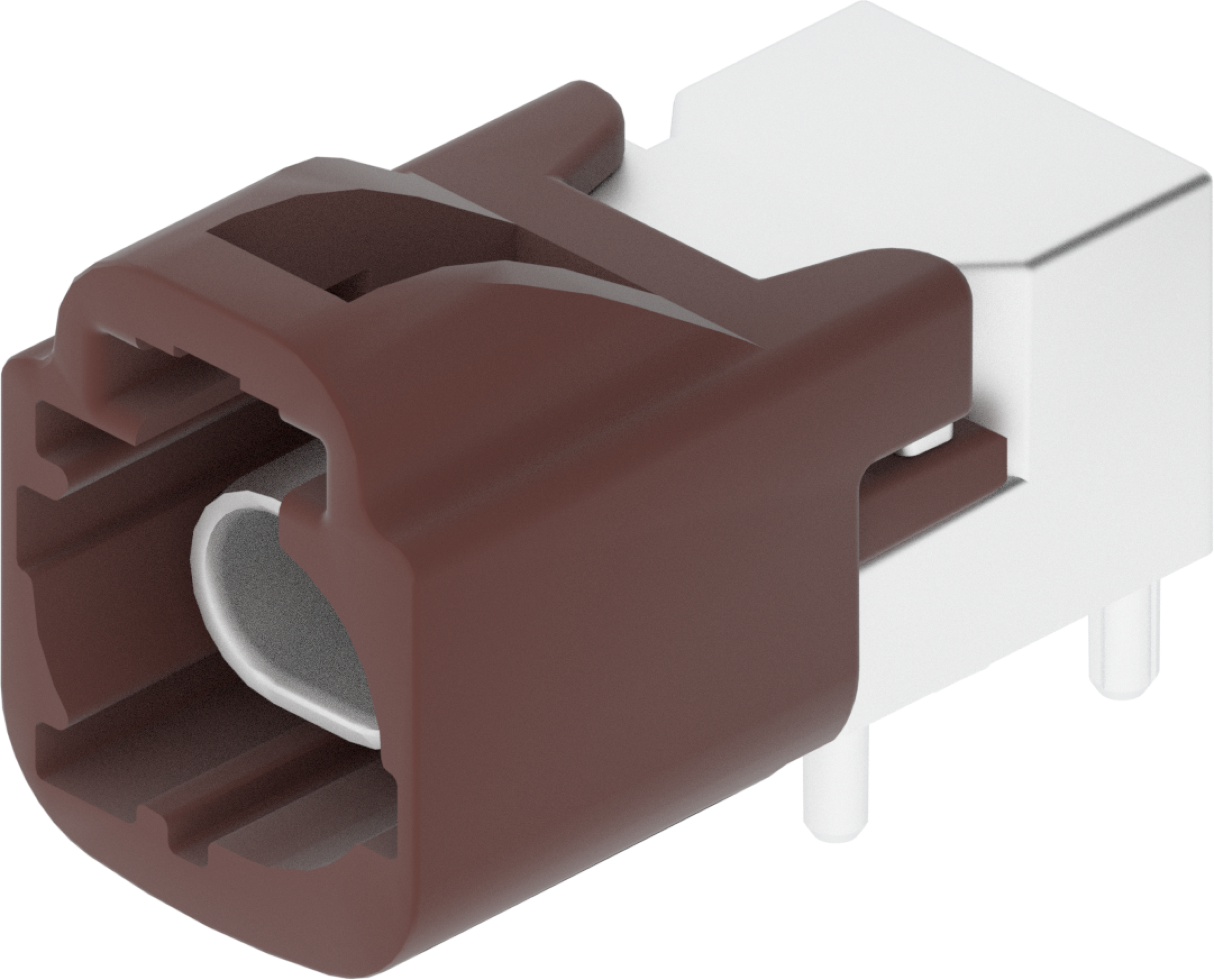 1 Port 1 Row Male H-MTD Brown Code F