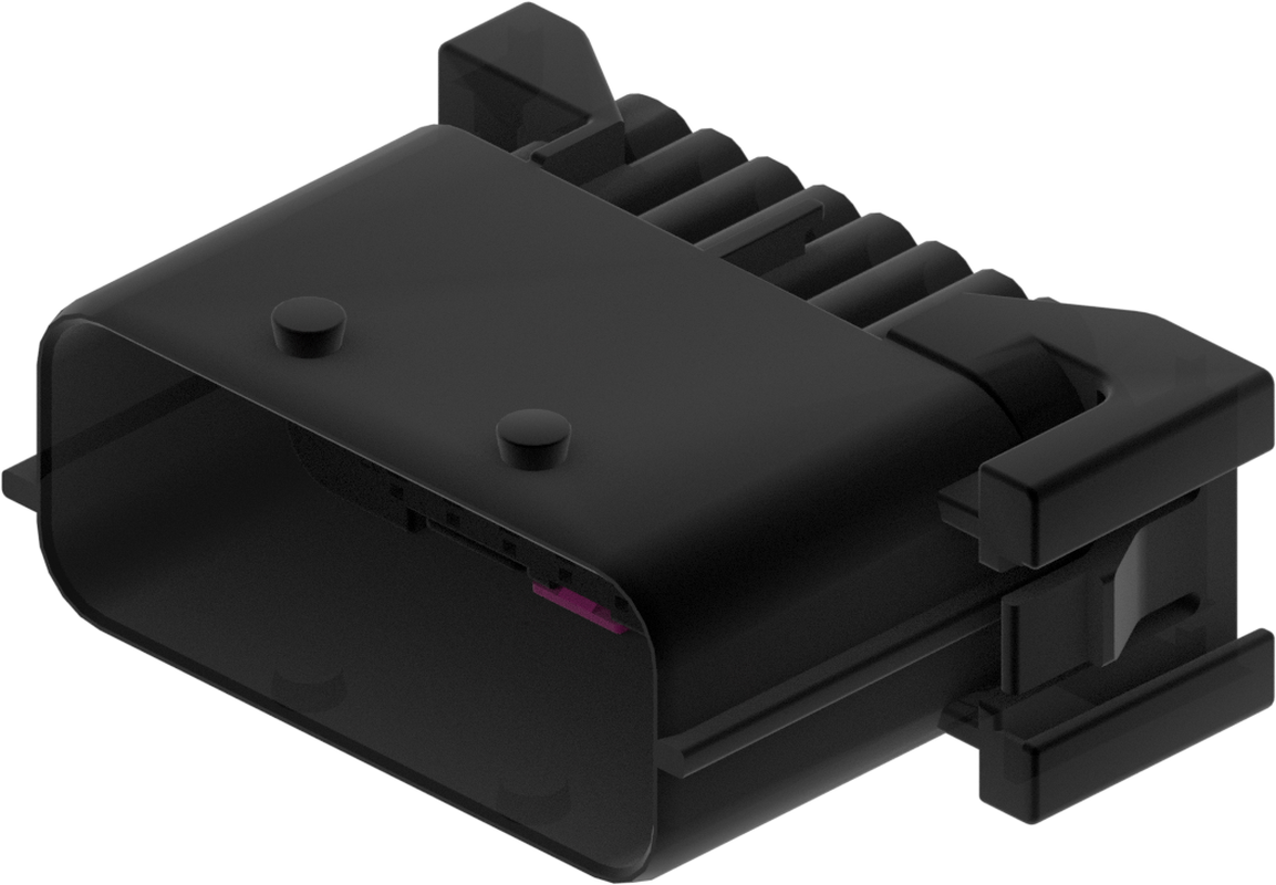 32 Way M ATS 2.8 DSQ 1.5 Sealed Connector Black