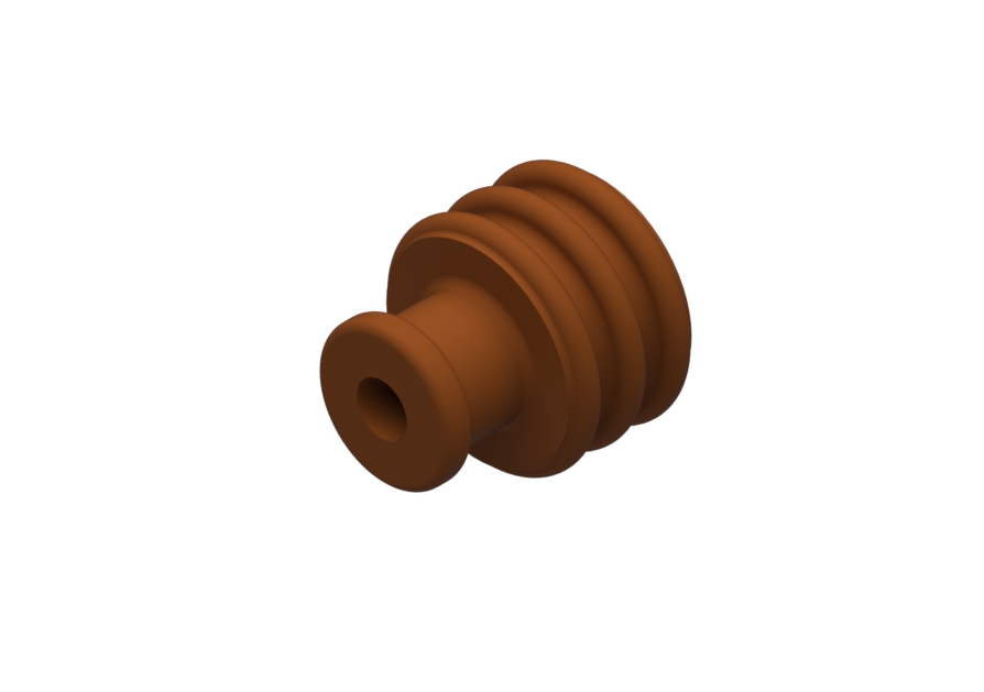 SINGLE WIRE SEAL FITS TO 6.7 mm CAVITY