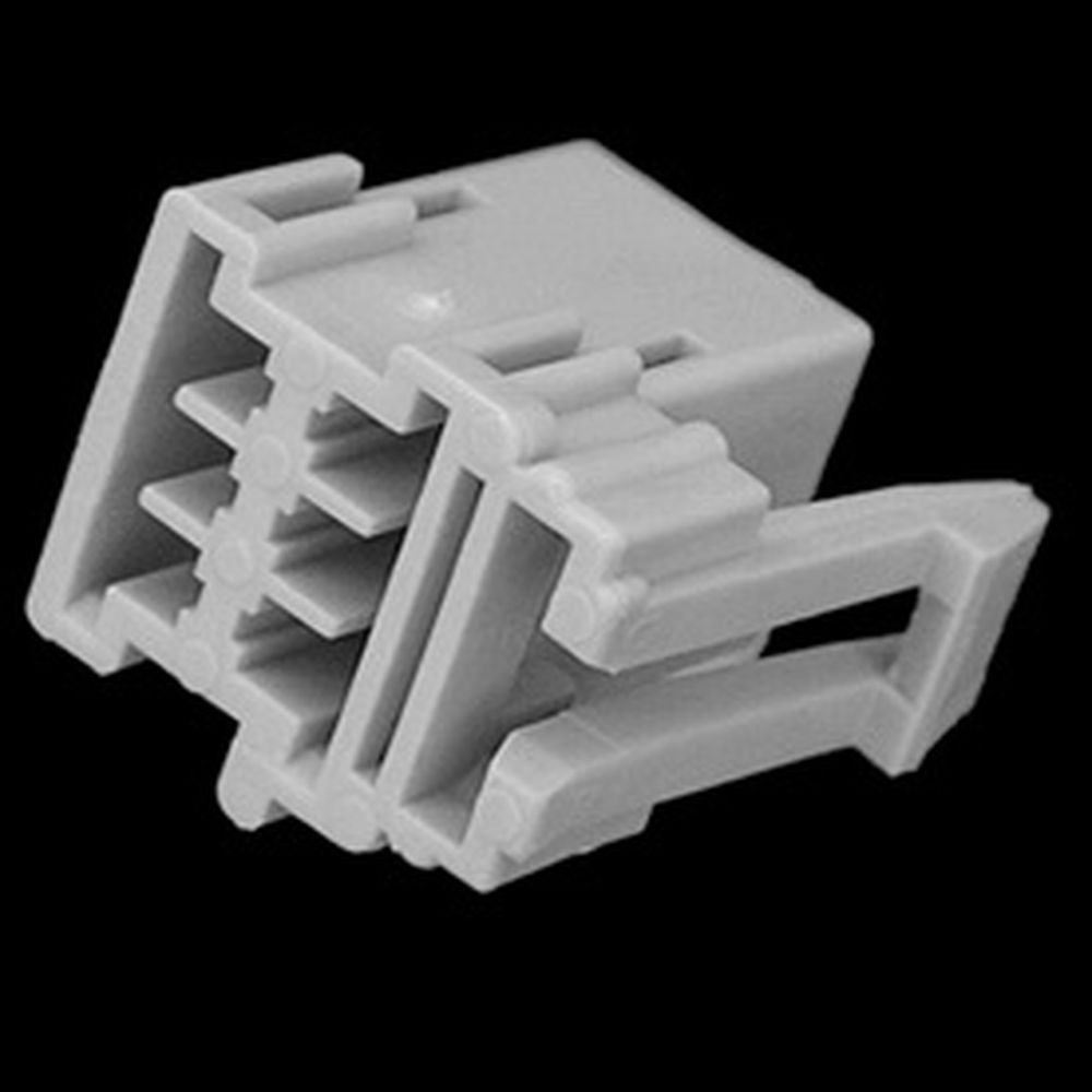 6 Way F MetriPack (M/P) 150 Unsealed Connector Gray-Light